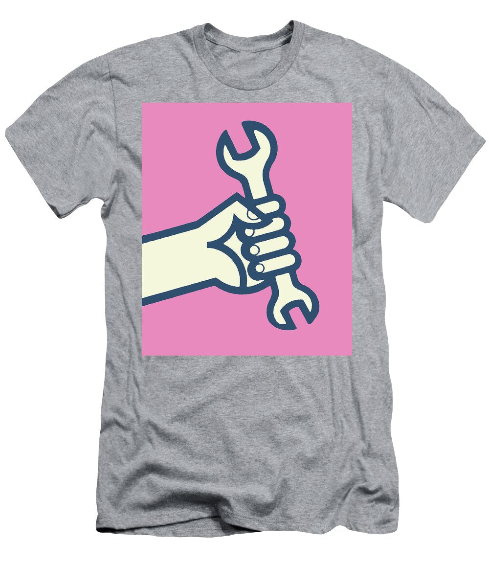 1 Hand Holding Wrench Csa Images T-Shirt