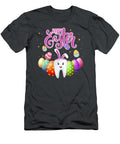 1 Happy Easter Day Funny Tooth Dentist Dental Assistant Gift Julie Hurst T-Shirt