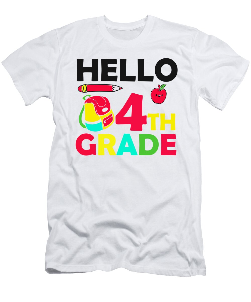 1 Hello Fourth Grade Sambel Pedes T-Shirt