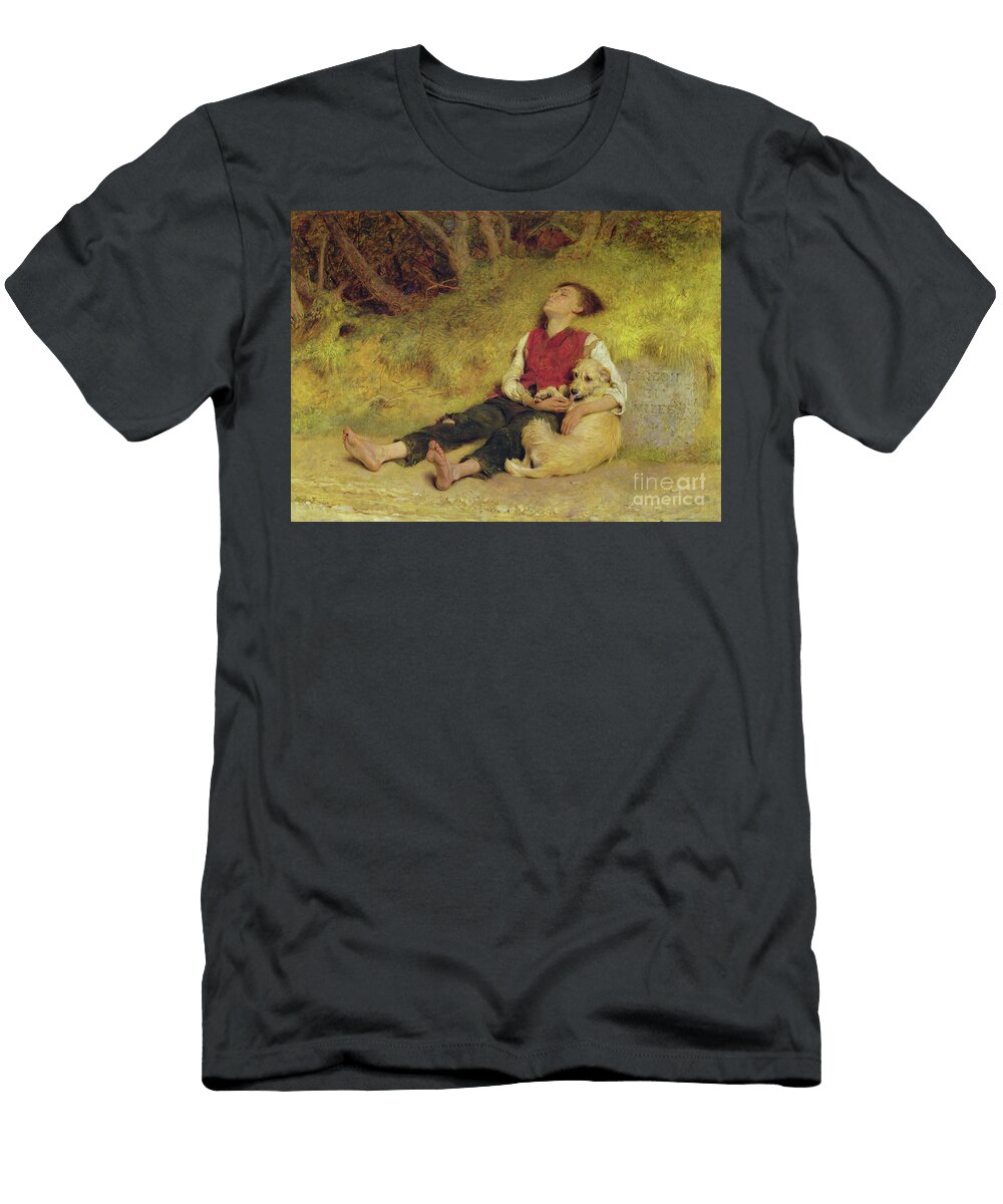 1 His Only Friend Briton Riviere T-Shirt