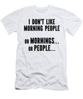 1 I Dont Like Morning People Funny Sweet Birdie Studio T-Shirt
