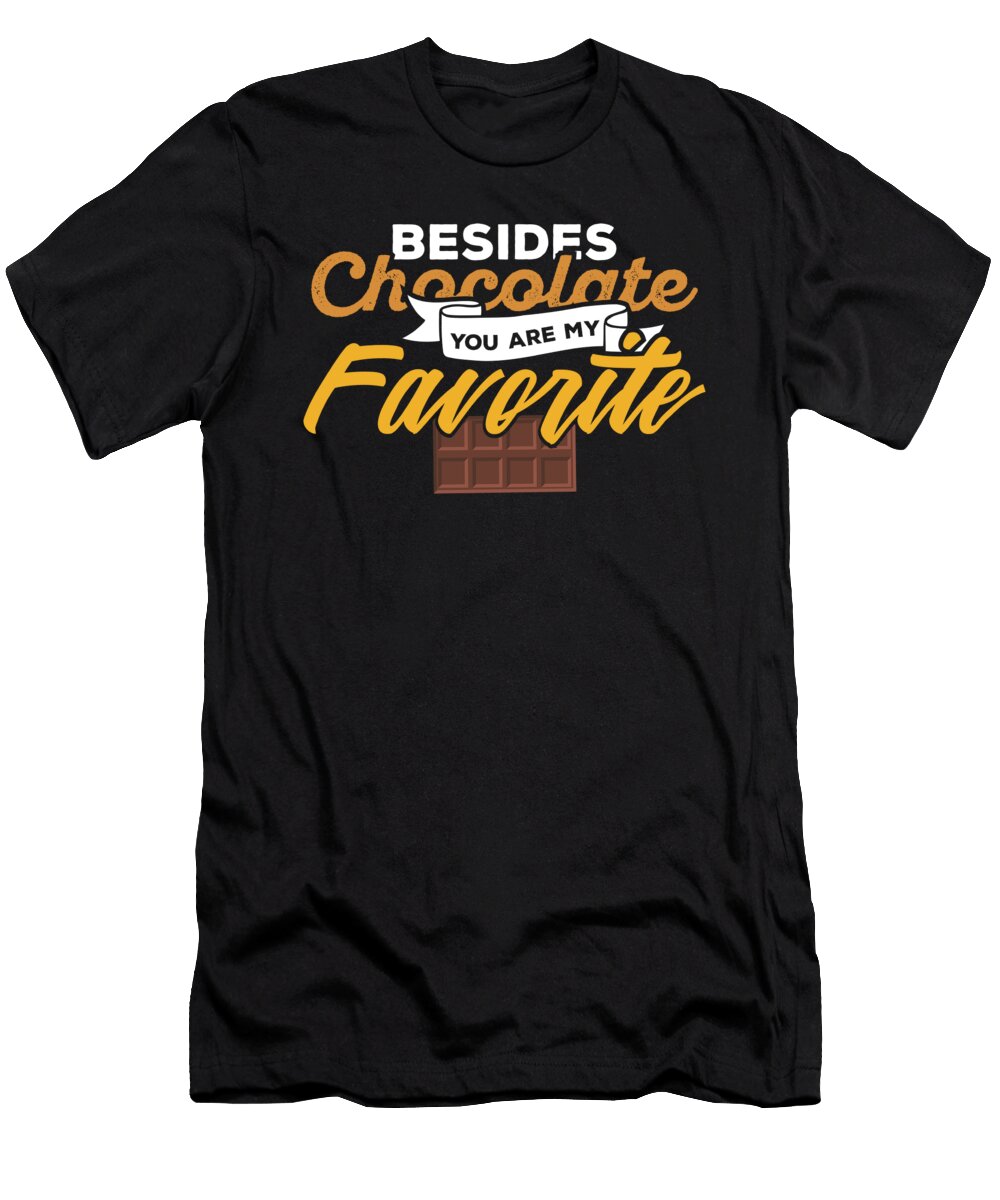 1 I Love Chocolate Sweet Saying Funny Cocoa Gift Teequeen2603 T-Shirt