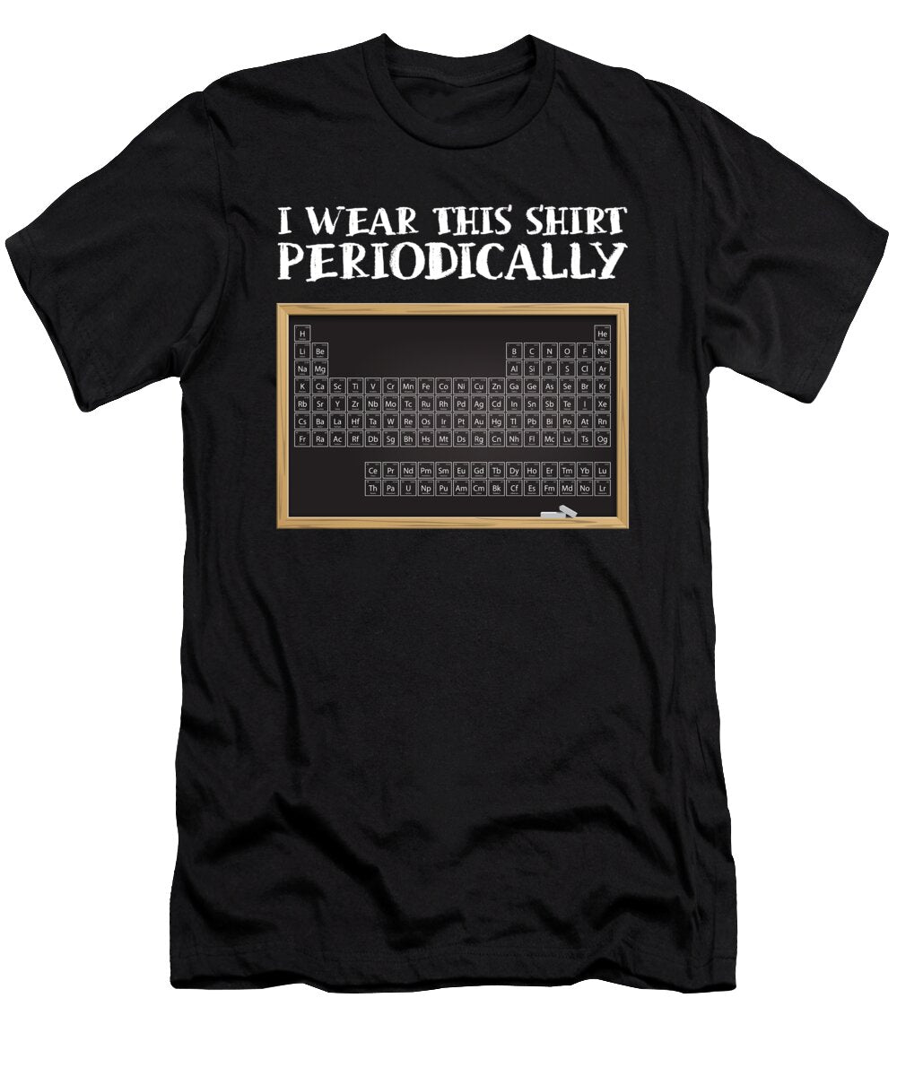 1 I Wear This Periodically I Funny Science Bi Nutz T-Shirt