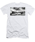 1 Ice At the Bottom of Waterfalls Due to Extreme Cold Weather David Wood T-Shirt