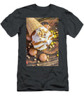 1 Ice Cream Cone on Wooden Table Oleg Yermolov T-Shirt