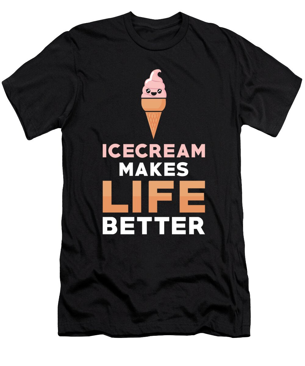 1 Ice Cream Manuel Schmucker T-Shirt