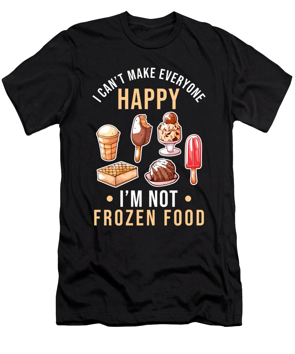 1 Ice Cream Saying Ice Cream Saying Funny Manuel Schmucker T-Shirt