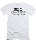1 Im a Cancer Thats My Excuse Jacob Zelazny T-Shirt