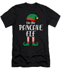 1 Im the Pancake Elf Matching Christmas Vintage and Words T-Shirt