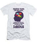 1 Introvert Antisocial Anti People Solitude Isolation Shy Toms Store T-Shirt