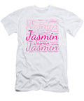 1 Jasmin Names Without Frontiers Vidddie Publyshd T-Shirt