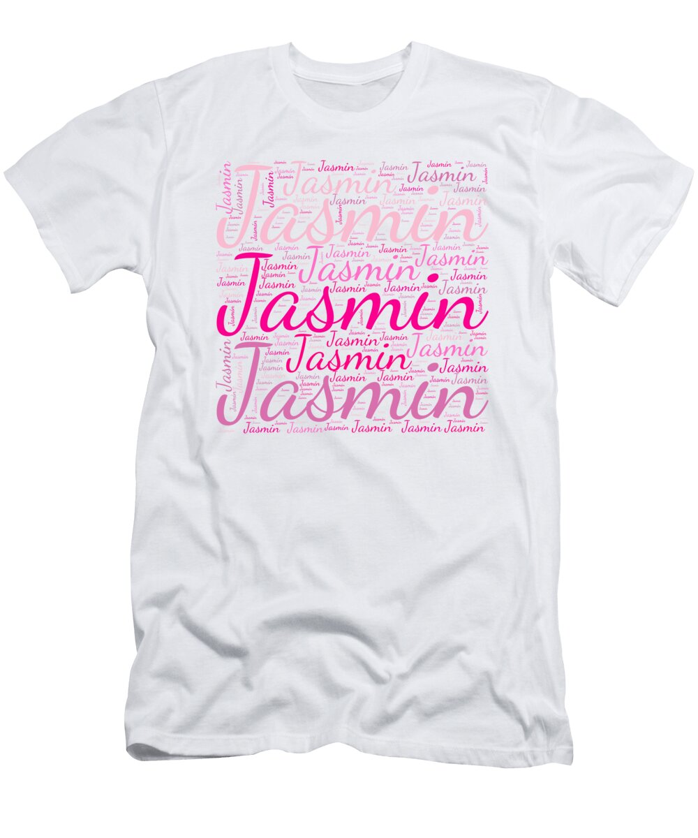 1 Jasmin Names Without Frontiers Vidddie Publyshd T-Shirt