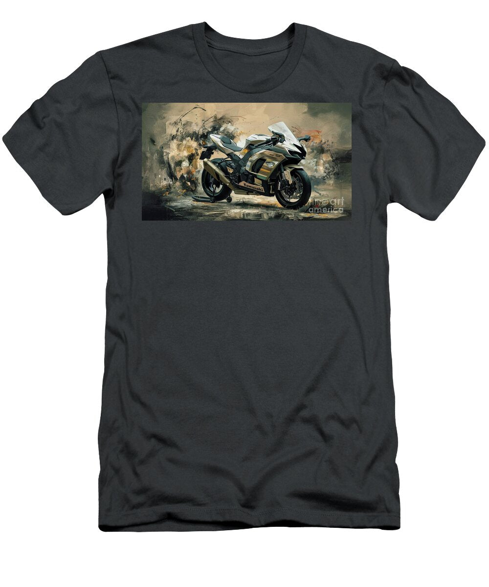 1 Kawasaki Ninja H2 Sx 2018 Supercharged Sports Bike Edgar Dorice T-Shirt