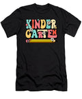 1 Kindergarten Floral Pen School Design Licensed Art T-Shirt