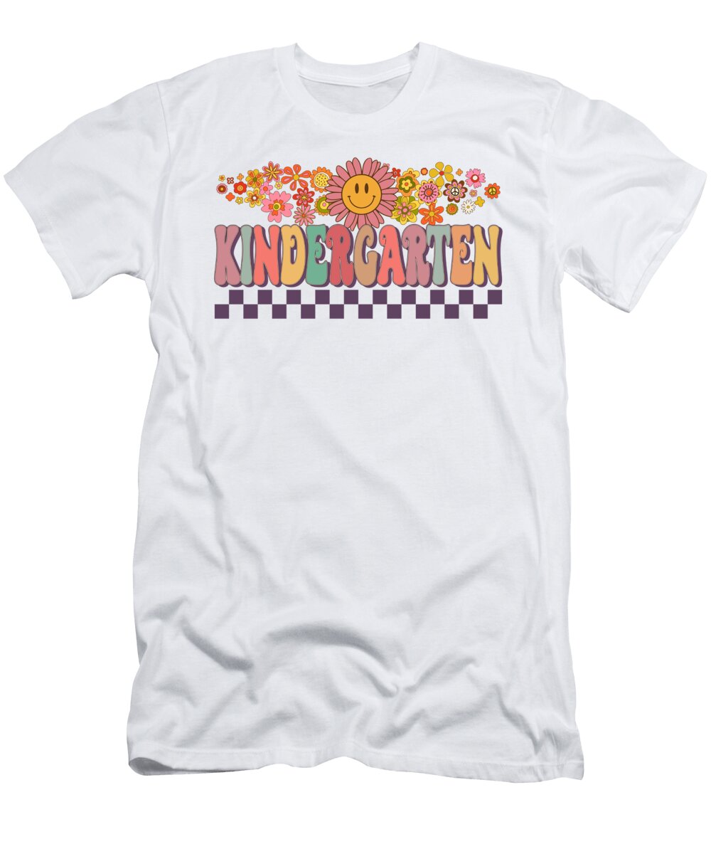 1 Kindergarten Floral Pre School Design Licensed Art T-Shirt