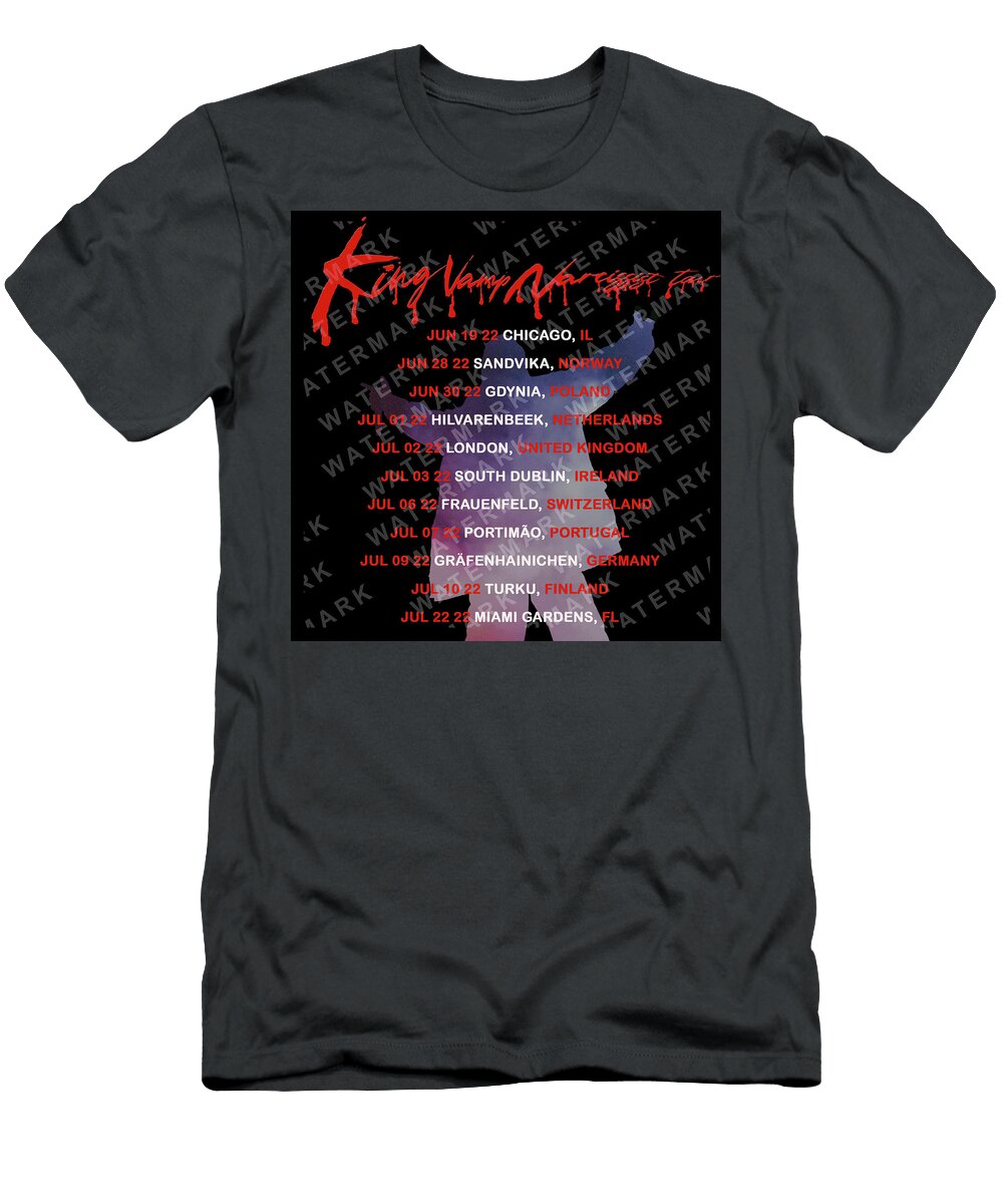 1 King Vamp Narcissist Tour 2022 Back Dafitbeka Velliege T-Shirt