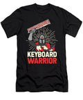 1 Knight Keyboard Sword Video Games Gamer Keyboard Warrior Crazy Squirrel T-Shirt