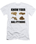 1 Know Your Ball Pythons Snake Boa Pet Reptile Florian Dold Art T-Shirt