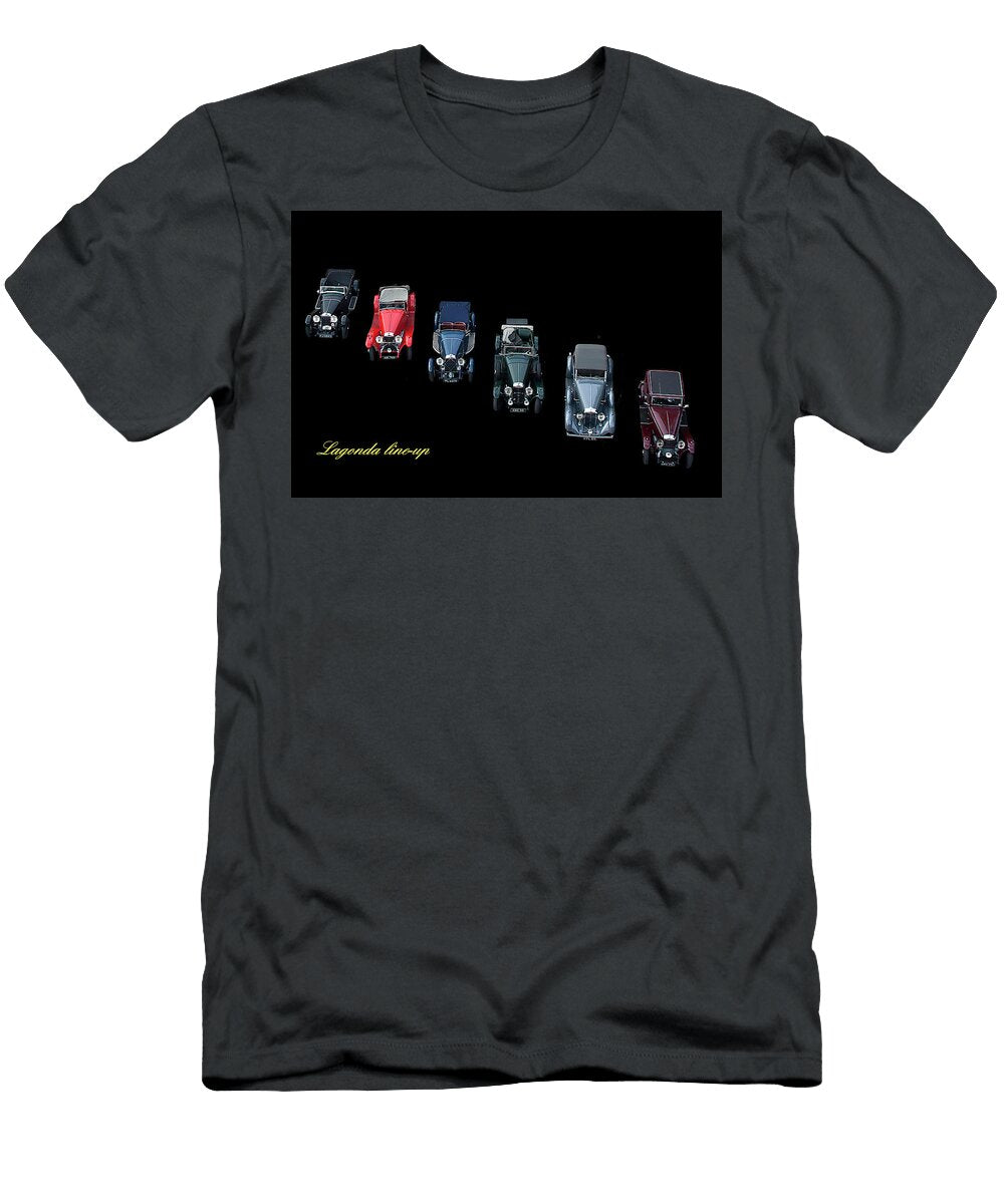 1 Lagonda Line Up Peter Lloyd T-Shirt