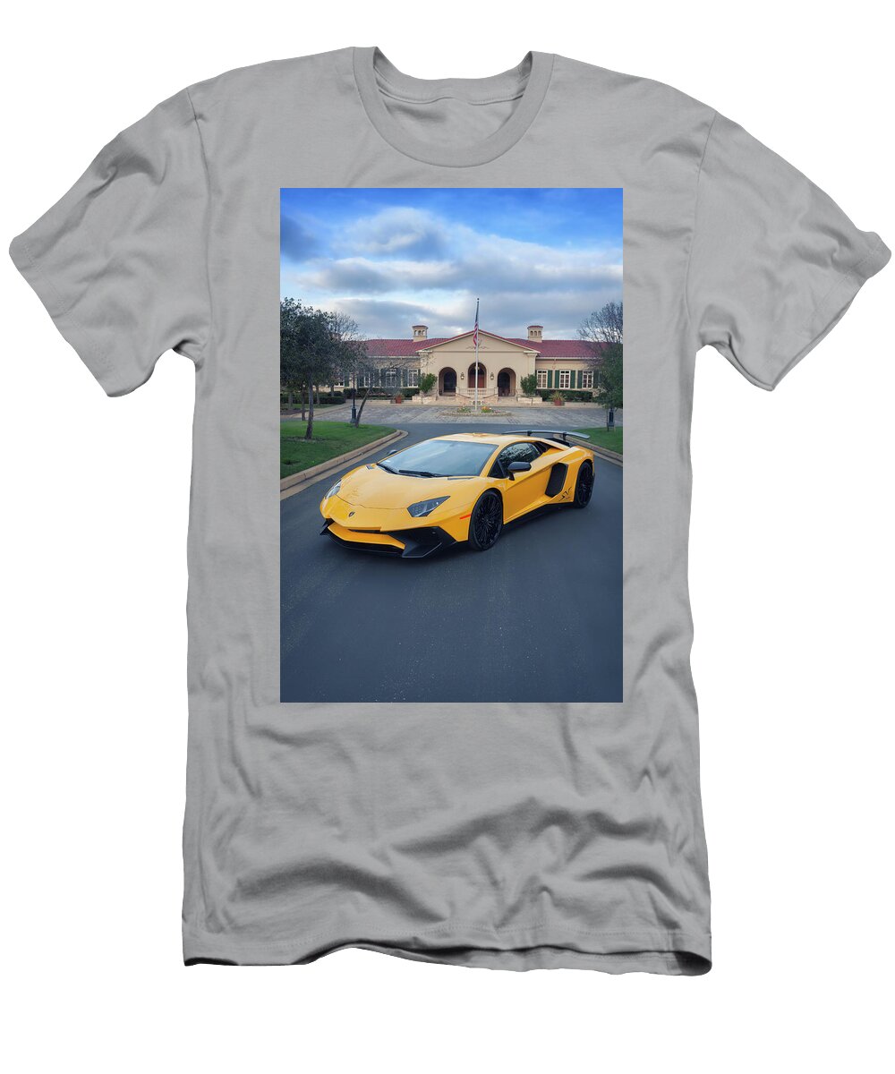 1 Lamborghini Aventadorsv Superveloce Itzkirb Photography T-Shirt