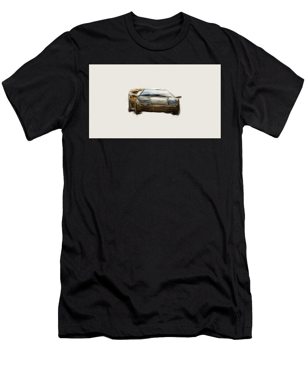 1 Lamborghini Diablo Vt 60 Car Drawing Carstoon Concept T-Shirt