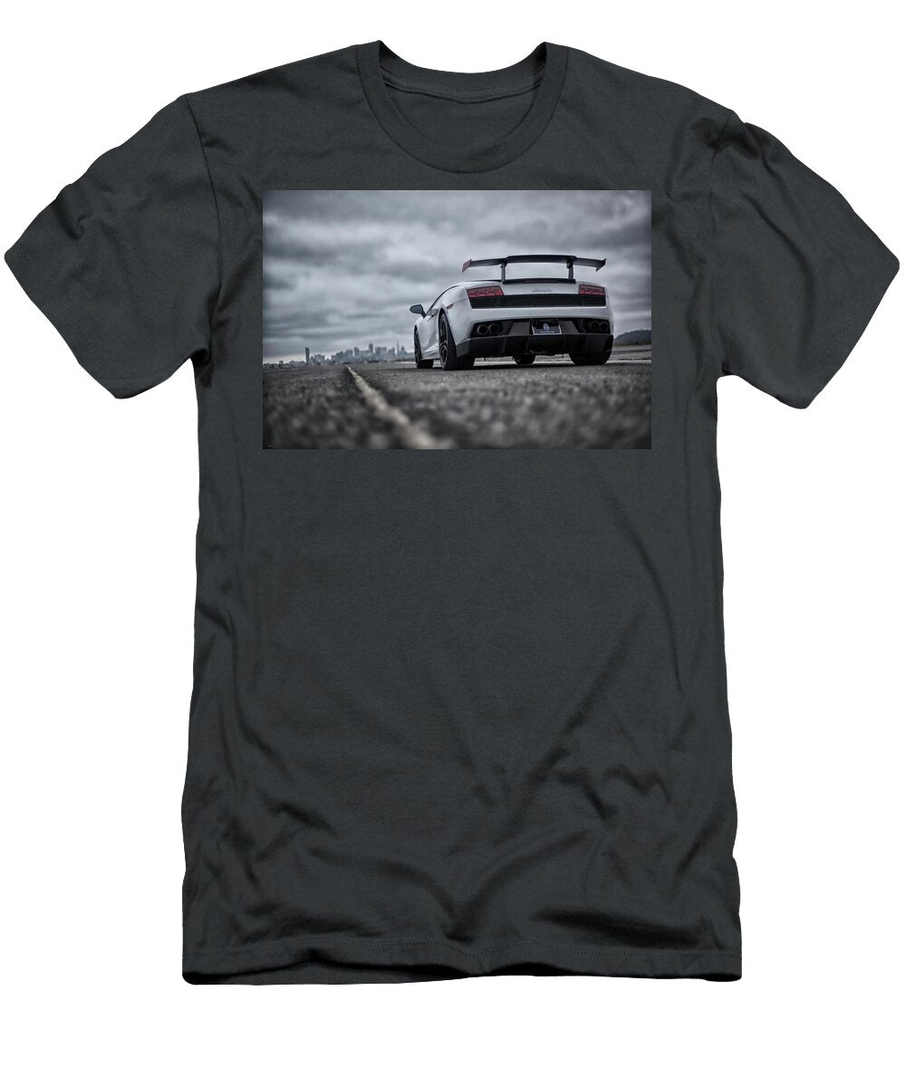 1 Lamborghini Gallardo Supertrofeo Print Itzkirb Photography T-Shirt