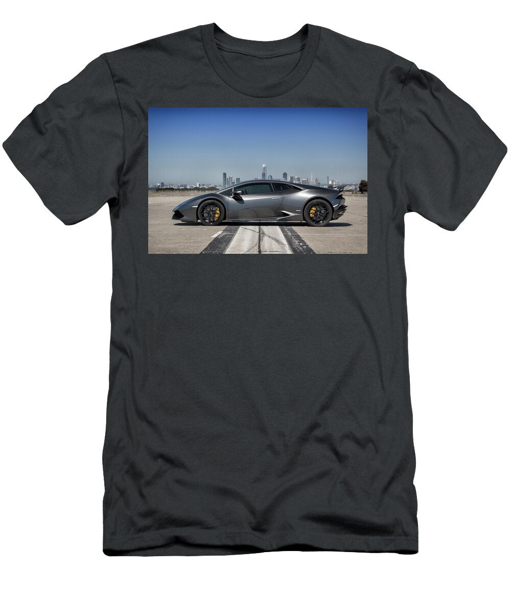 1 Lamborghini Huracan Print Itzkirb Photography T-Shirt