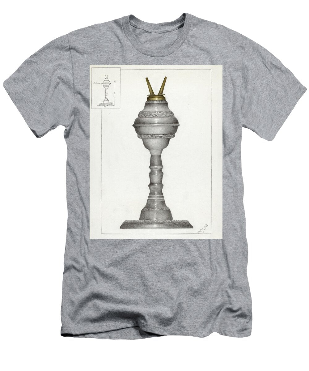 1 Lamp By John Tarantino Original From the National Gallery of Art Digitally Enhanced By Rawpixel Motionage Designs T-Shirt