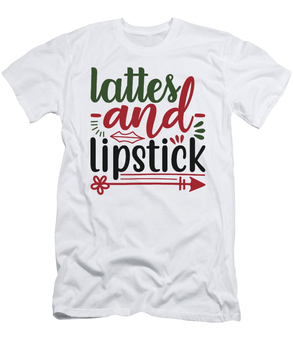1 Lattes and Lipstick Jacob Zelazny T-Shirt