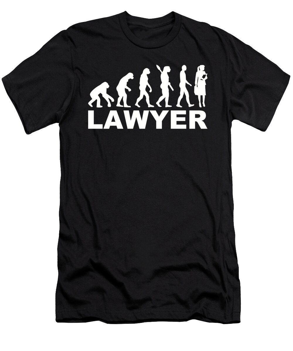 1 Lawyer Evolution By Designzz T-Shirt