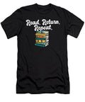 1 Librarian Read Return Repeat Library Worker Book Lover Maximus Designs T-Shirt