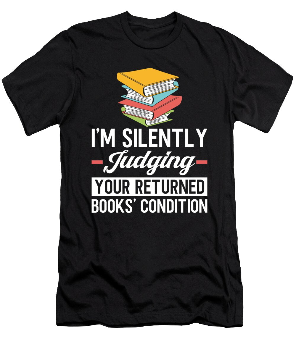 1 Library Clerk Library Aide Funny Library Assistant Me T-Shirt