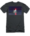 1 Lighthouse Lit Up At Night Wayne Kirby T-Shirt