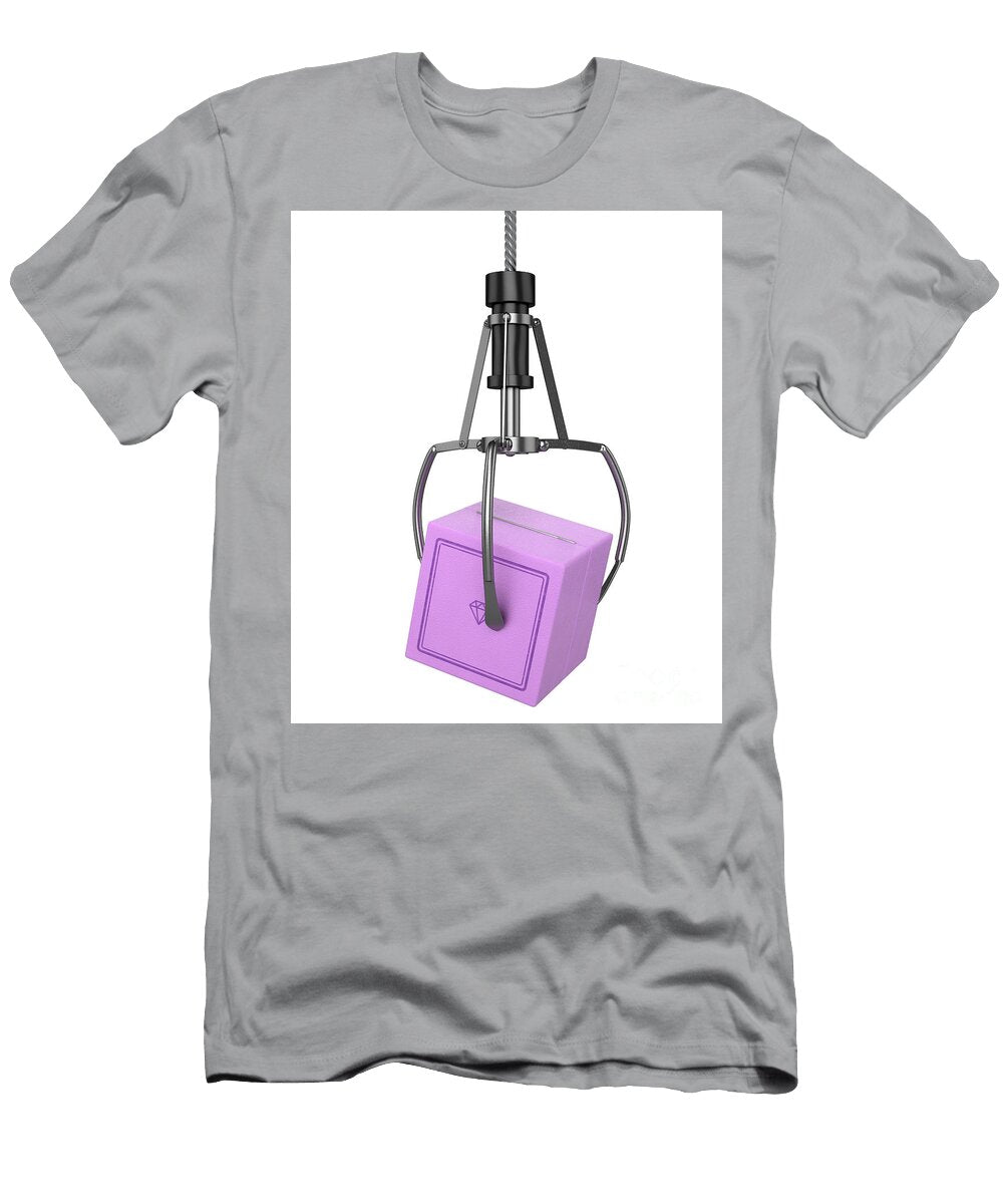 1 Machine Claw Grabbing Wedding Ring Box Allan Swart T-Shirt