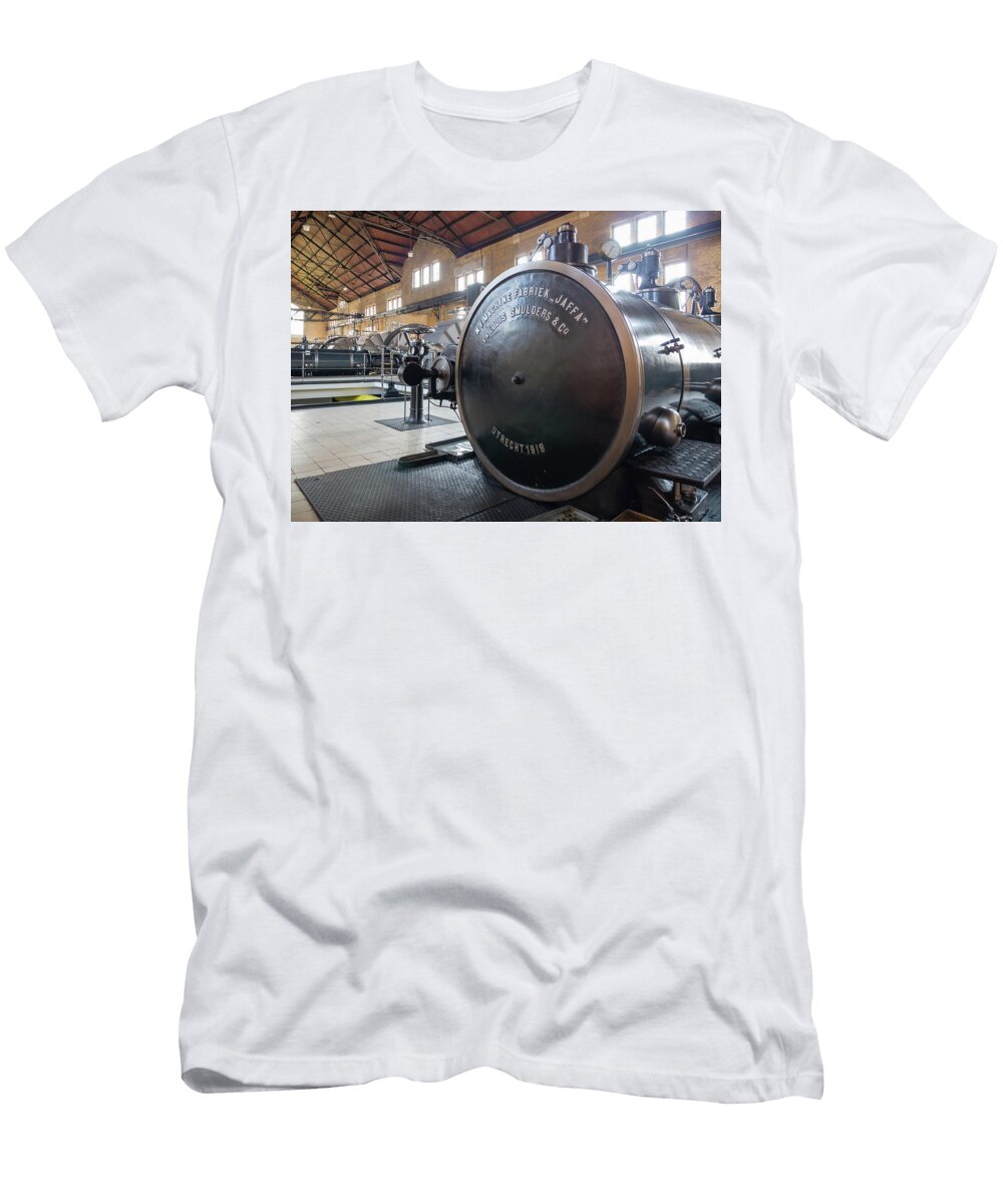 1 Machine Room of Historic Steam Pumping Station Tosca Weijers T-Shirt