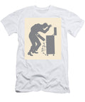 1 Man Dropping Tools Out of Tool Chest Csa Images T-Shirt