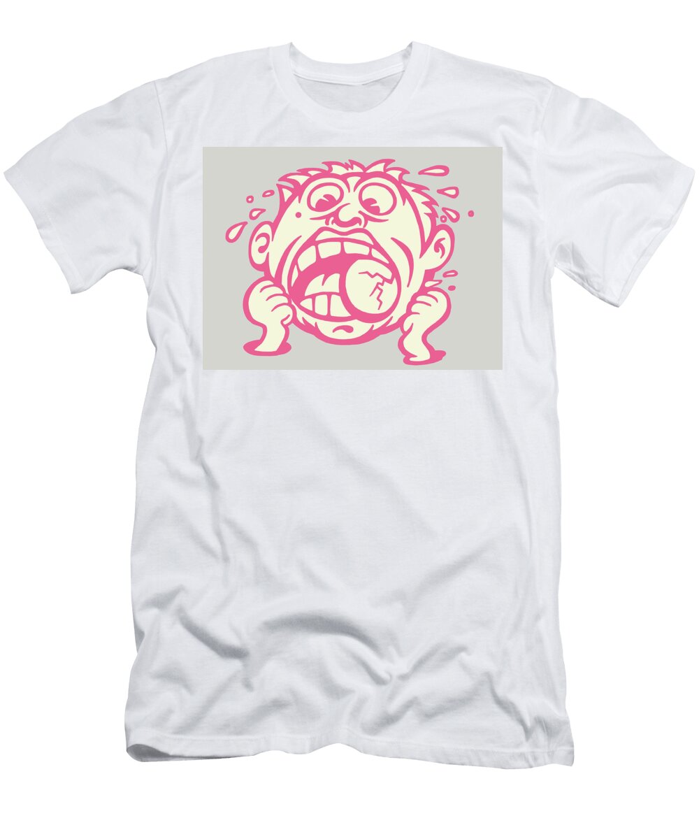 1 Man Freaking Out Csa Images T-Shirt