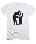1 Man Looking in Tool Chest Csa Images T-Shirt
