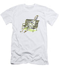 1 Man Sleeping on Park Bench Csa Images T-Shirt