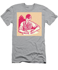 1 Man Writing Csa Images T-Shirt