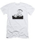 1 Man Writing in Book Csa Images T-Shirt