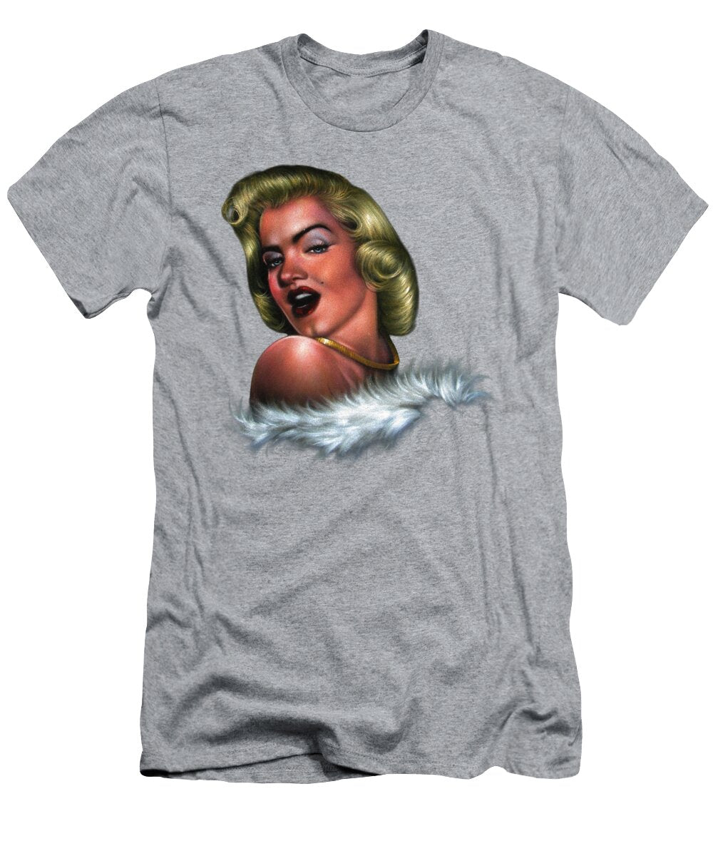 1 Marilyn Monroe By E Felix of Velvetifycom Felix T-Shirt