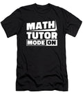 1 Math Teacher Education Educator School Math Tutor Crazy Squirrel T-Shirt