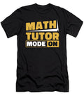 1 Math Teacher Educator Education School Math Tutor Crazy Squirrel T-Shirt