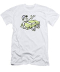 1 Mechanic Holding Wrench and Undersized Car on Lap Csa Images T-Shirt