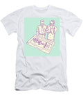 1 Men Looking At Blueprints Csa Images T-Shirt