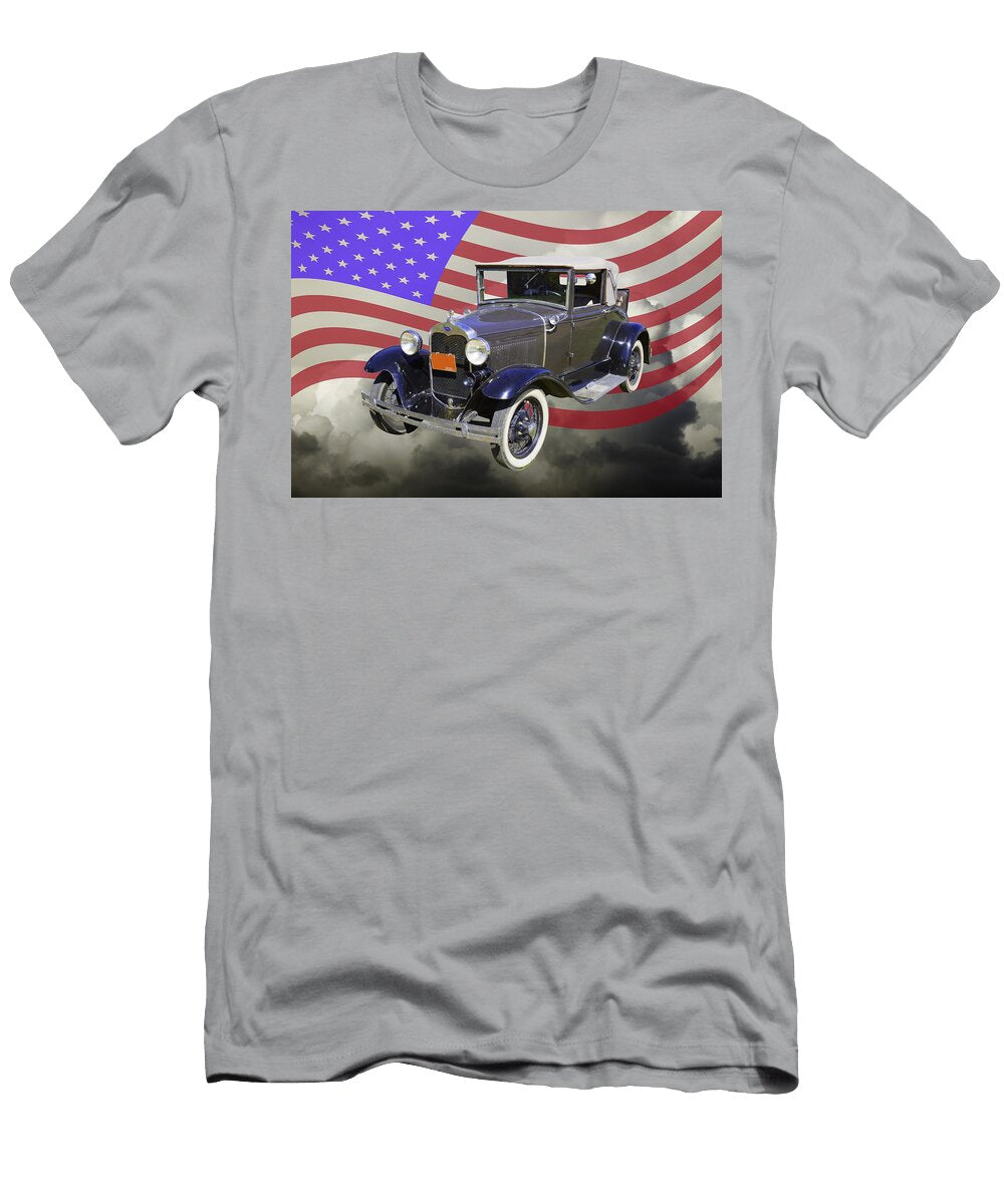 1 Model a Ford Roadster Convertible Antique Car Keith Webber Jr T-Shirt
