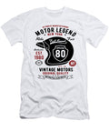 1 Motor Legend Classic Motorcycle Rider Dirt Bike Florian Dold Art T-Shirt