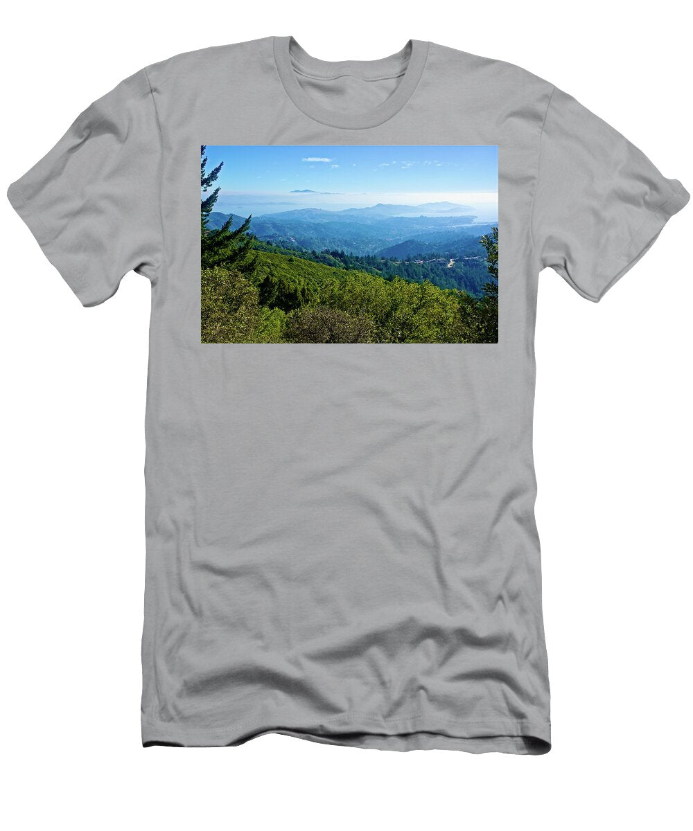 1 Mount Diablo From Mount Tamalpias California Ruth Hager T-Shirt