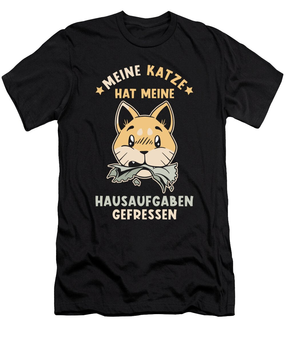 1 My Cat Ate My Homework Manuel Schmucker T-Shirt